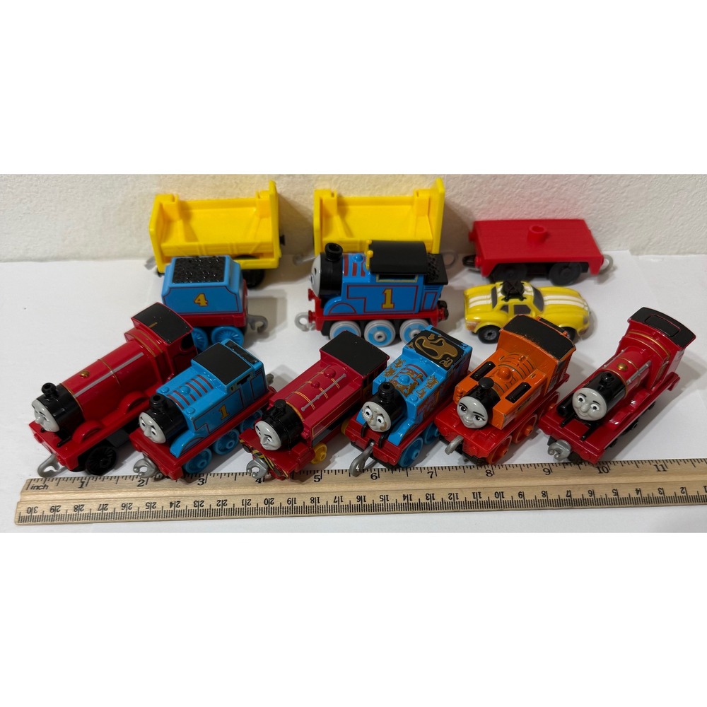 Thomas & Friends Die-Cast Plastic Hook Train LOT Thomas James Nia Ace 12pc